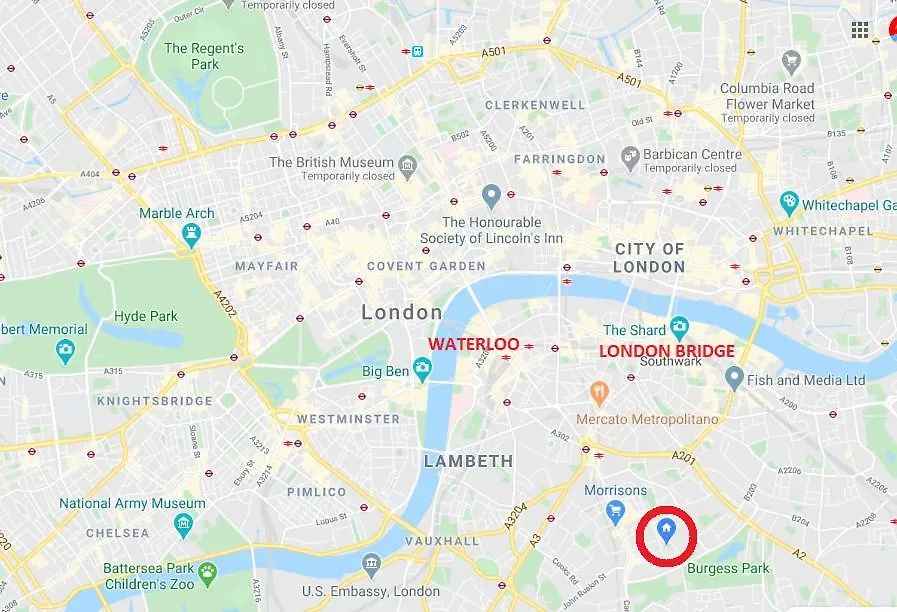 Double Room In Private Apartment London Storbritannien